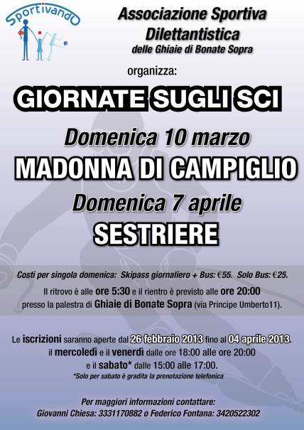 Domeniche sulla neve